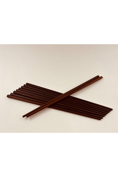 Ecobambu 5 Pairs Washable Reusable Sandalwood Food Chopstick Chopstick