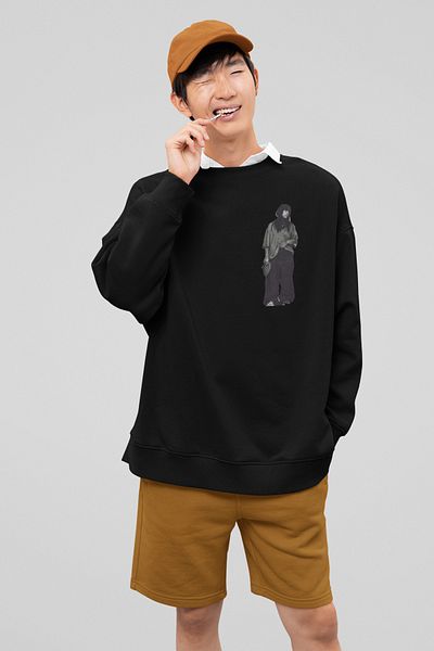 SEVBANO Design Billie Eilish Printed Unisex Oversize Singer Sweatshirt