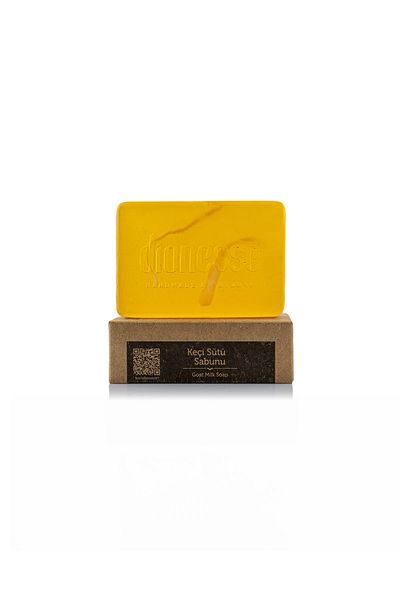 dionesse Natural Goat Milk Soap 120 Gr - Handmade, Cleansing and Skin Supporting Soap for Face and Hair