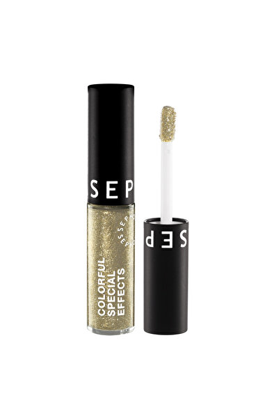 SEPHORA Colorful Effets Speciaux Simli Likit Far 01 GLITZY GOLD Aslbeauty