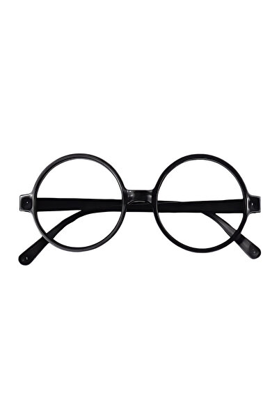 ReilaParty نظارات هاري بوتر ذات إطار أسود RP1976
