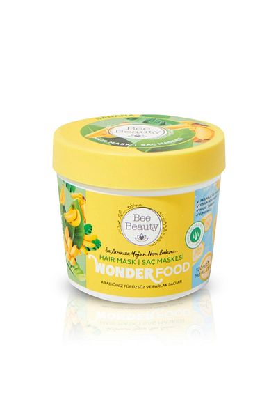 Bee Beauty Wonder Food Banana Crush Hair Mask 300 ml