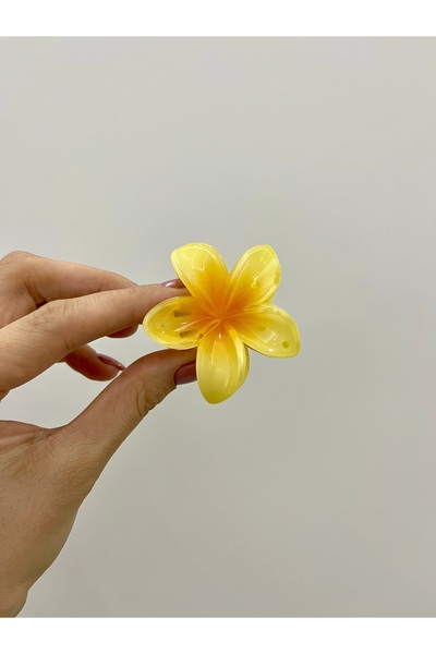 BURÇİN AKSESUAR مشبك لوتس متوسط ​​الحجم 5 سم