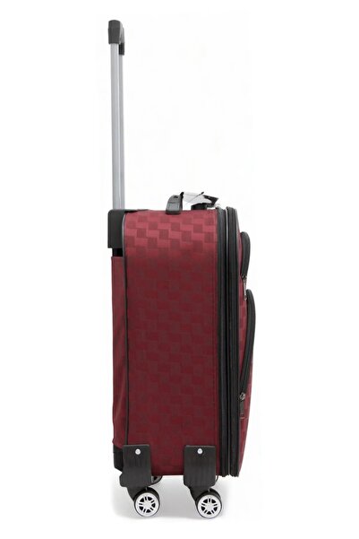 Trg ES POLO TRIP E.s.ç Kasnaklı Küçük Kabin Boy Kumaş Valiz Bavul