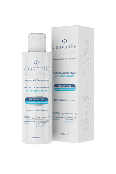 Jeuvenile Glycolic Toner | Glycolic toner for exfoliating, lightening, and tr...