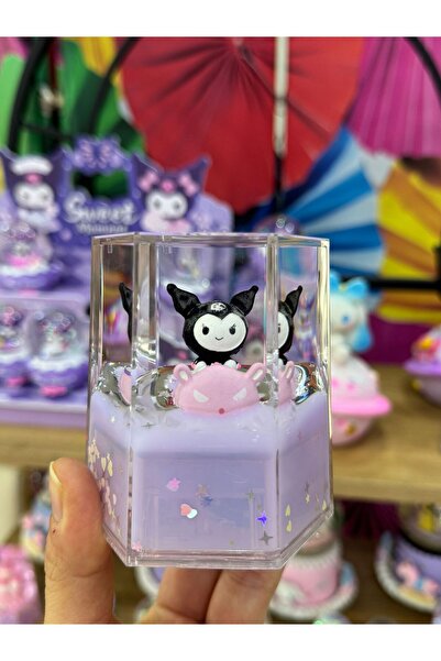 MECH BUTİK Kuromi 5gen Işıklı ve Müzikli Kar Küresi