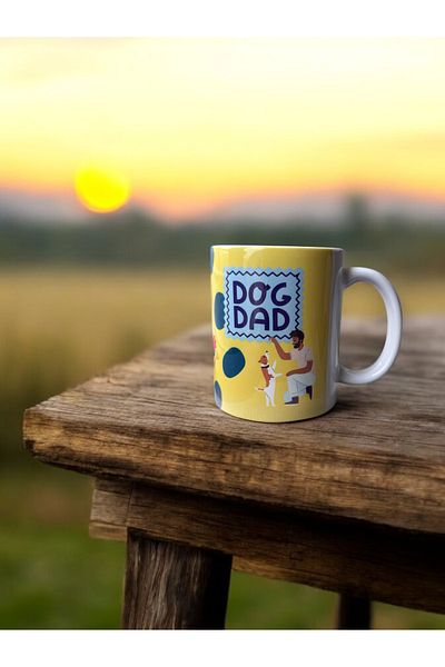 Home Dog Dad Fun Mug