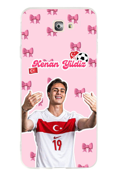 TechTree SAMSUNG Galaxy J7 Prime Uyumlu Kenan Yıldız Kurdele Şeffaf Silikon K...