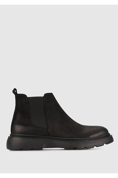 Provoq Men's Boots - Black Leather