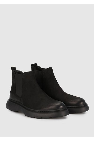 Provoq Men's Boots - Black Leather
