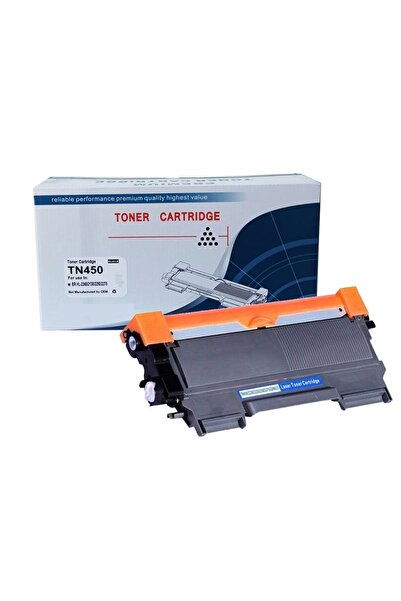 BROTHER UYUMLU TN450-TN-2260-TN-2280 Siyah Muadil Toner 2600 Sayfa