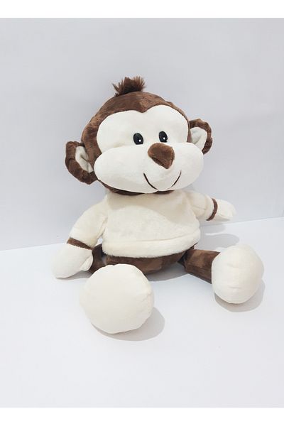 renkli çiçekler 45 cm Plush Cute Toy Monkey |