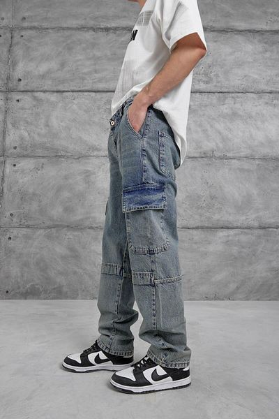 NOMARC Παντελόνι Cargo Navy Blue W11