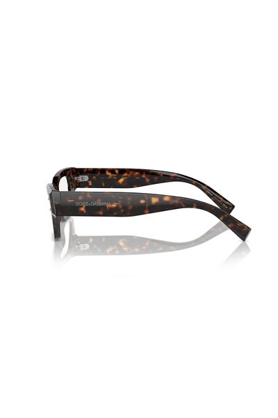 Dolce&Gabbana Dolce & Gabbana Woman Rectangular Eyeglasses- Dg 3387 - Lense Size:51mm - Havana