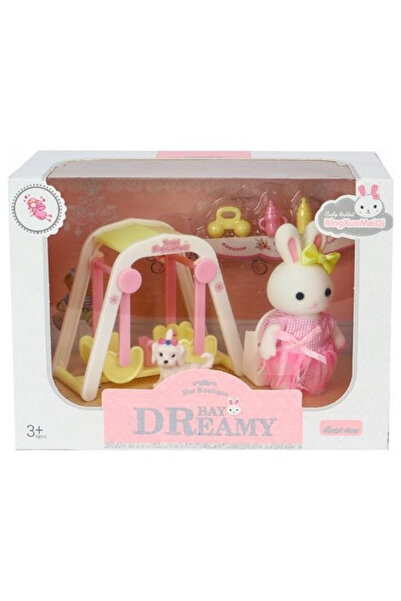 Bay Dreamy Mini Tavşan Ailesi Aksesuarlı Salıncak Seti