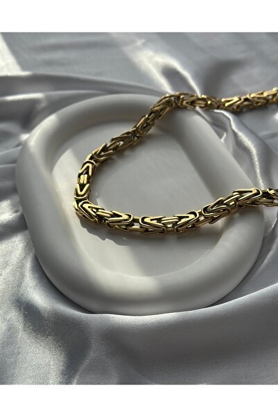 stainless steell GOLD ÇELİK KOLYE
