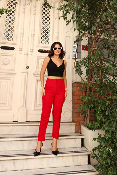 Fibula Yüksek bel pensli bilek boy toparlayıcı %70 pamuk % 30 polyester likra...