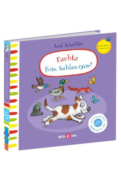 Timaş Yayınları من يختبئ في الحديقة - أليكس شيفلر (كتاب مع غطاء لباد)