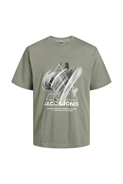Jack & Jones 12254609 Μπλουζάκι Jcotint Green Crew Neck