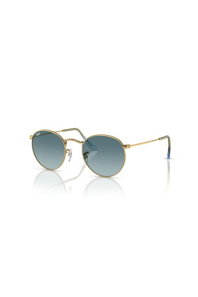 Ray-Ban Ray Ban Man Round Round Metal Sunglasses- Rb 3447 - Lense Size:47mm - Gold