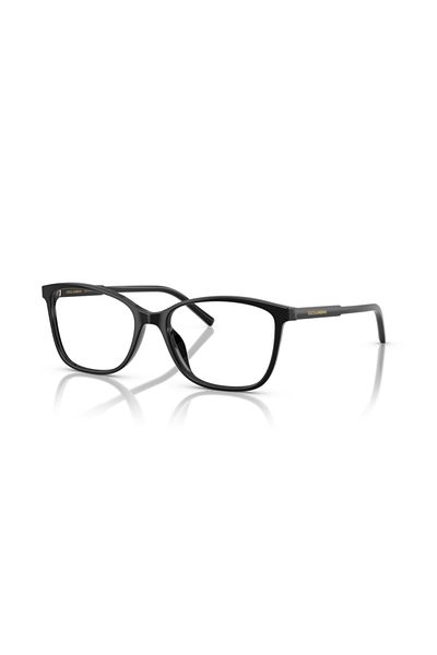 Dolce&Gabbana Dolce & Gabbana Woman Rectangular Eyeglasses- Dg 3424 - Lense Size:52mm - Black