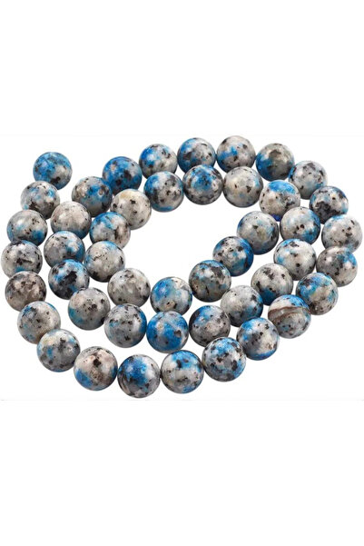 SESİKA HOBİ Piatra naturală de calitate A Sodalit 8 mm 1 șir medie 50 bucăți