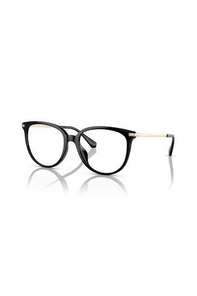 Michael Kors Woman Round Eyeglasses- Mk 4106u - Lense Size:54mm - Black