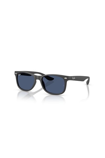 Ray-Ban 0RJ9052S 71768047 Unisex Nylon Rubber dark grey Square full frame for Children