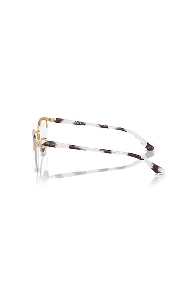 Vogue Woman Oval Eyeglasses- Vo 4304 - Lense Size:51mm - Top Black/pale Gold