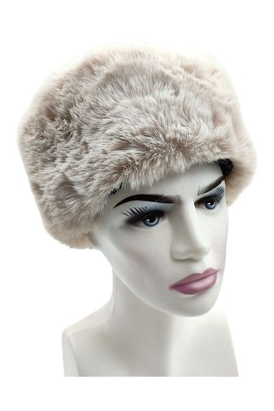 AXE SPORTSWEAR Russian Slavic Pullover Hat with Lined Faux Fur - Mongolian Eskimo Style Plush Heart