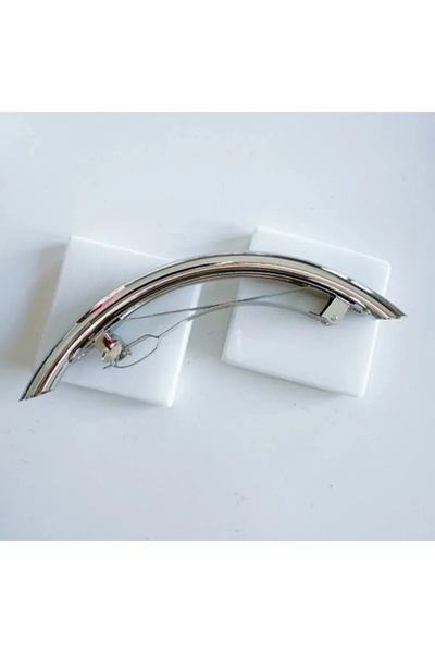 ZD JEWELRY Metal Half Moon Automatic Trend Silver Color Buckle