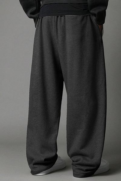BSBSPOR Ultra Loose Style Baggy Sweatpants Adjustable Legs Whether Straight or Jogger Legs