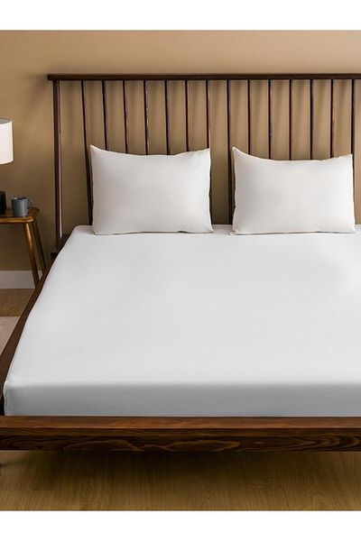 LC Waikiki LCW HOME Βαμβακερό διπλό ελαστικό σεντόνι