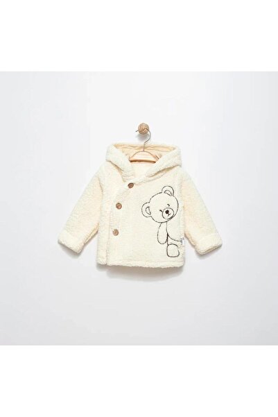 Trolly Kids Erkek Çocuk Ayıcıklı Peluş Hırka