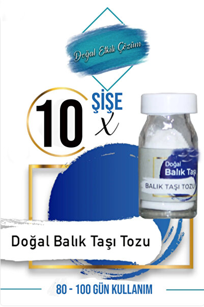 Eşkina Balık Taşı Tozu 10 Kutu 10 Şişe 10 Adet