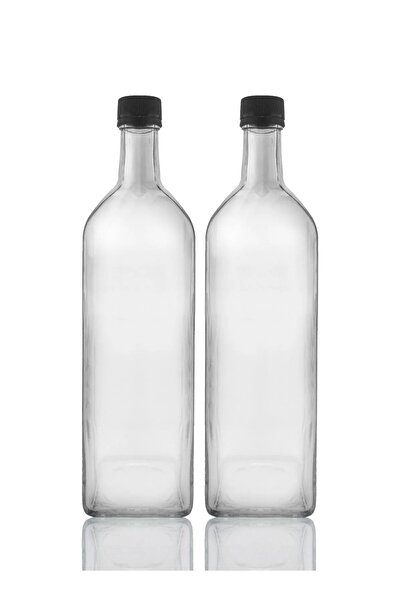 dercam 500 ml Yağlık Sirkelik - 2 Adet- 500 Cc Şeffaf Maraska Yağ Şişesi