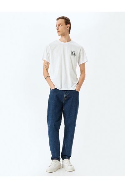 Koton white Printed T-Shirt
