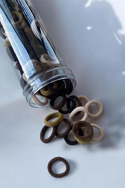 Vitastyle Brown Tones Set of 100 Rubber Buckles