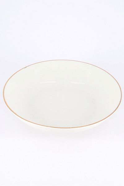 Muy Mucho 1 Piece Soup Plate 20 x 45 cm, White