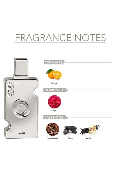 Ajmal Evoke Silver Edition Her Perfume By Ajmal EDP 75 ml