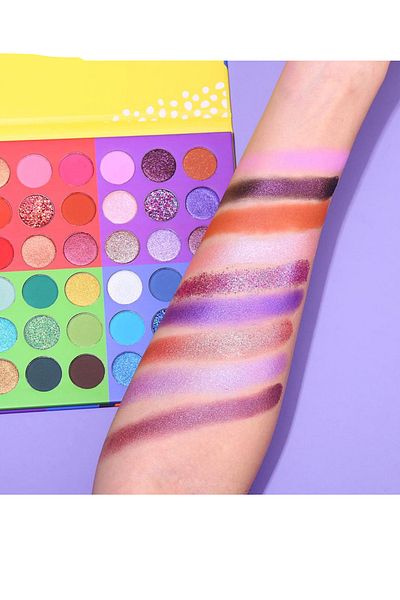 MİNGODAN 54-Piece Eyeshadow Palette Delicate, Stylish and Soft Makeup Set with Versatile New Color Fashion