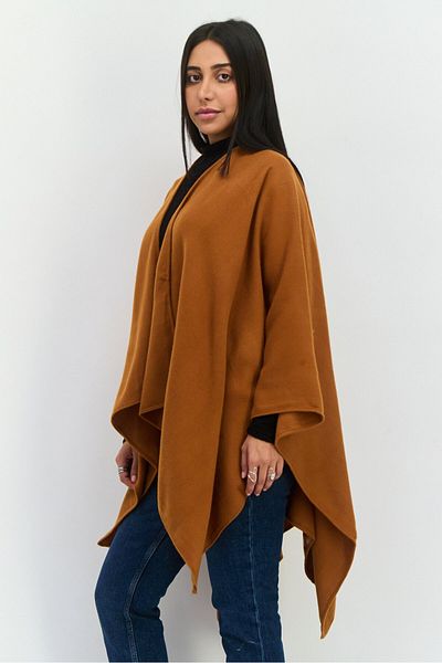 Jones of New York Women Knitted Super Soft Scarves 195 X 86 Cm, Brown