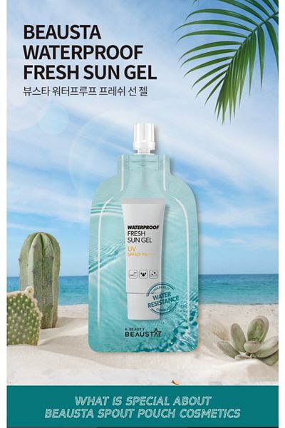BEAUSTA Waterprof Fresh Sun Gel / Waterproof Sunscreen