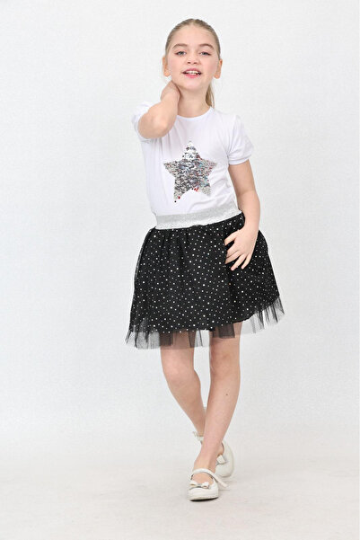 Nacar DEVOJČIČKI SET GORNIH I DONJIH DELOVA, MAJICA I SUKNJA