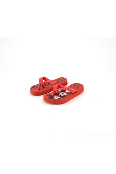 Havaianas Toddler Unisex Disney Flip Flops, Ruby Red