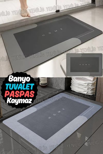 Yenilig Süper Su Emici Paspas – Yüksek Teknoloji, Kaymaz Taban ve Hızlı Kuruy...