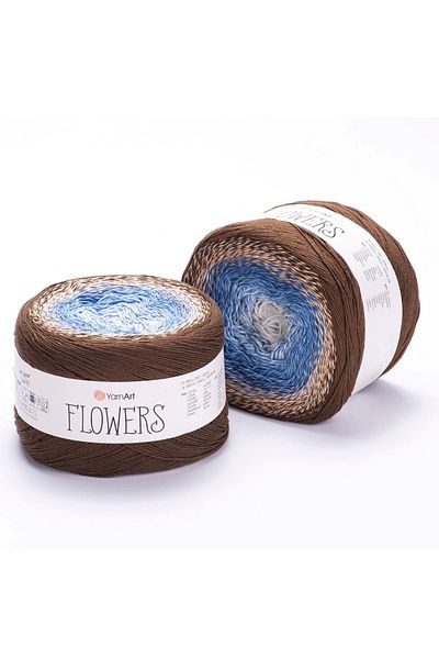 Yarnart Flowers Ebruli Χειροποίητο Νήμα Πλεξίματος - 320