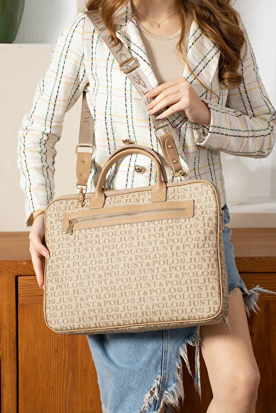 JP POLO Original Just Polo Adjustable Strap Luxury Laptop & Briefcase Shopper Size 30 X 40 cm