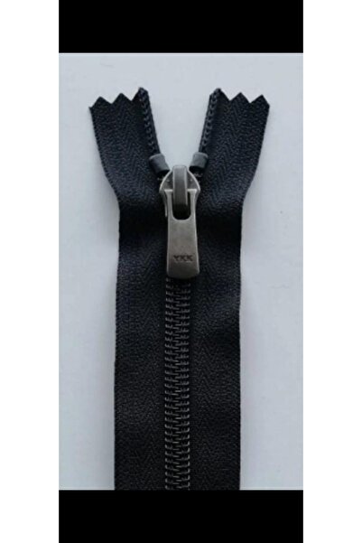 enSarüx 25 cm 1 adet bot fermuarı Ykk fermuar botluk fermuar siyah renk