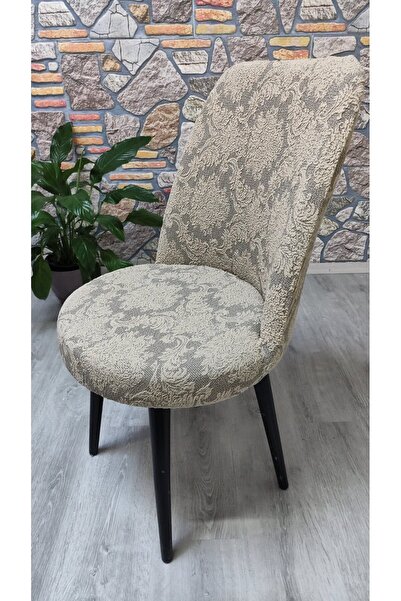 COVER TEKSTİL RETRO JAKAR SANDALYE KILIFI ÖRTÜSÜ Mutfak Sandalyesi kılıfı Yemek Sandalyesi kılıfı LIKRALI KUMAŞ